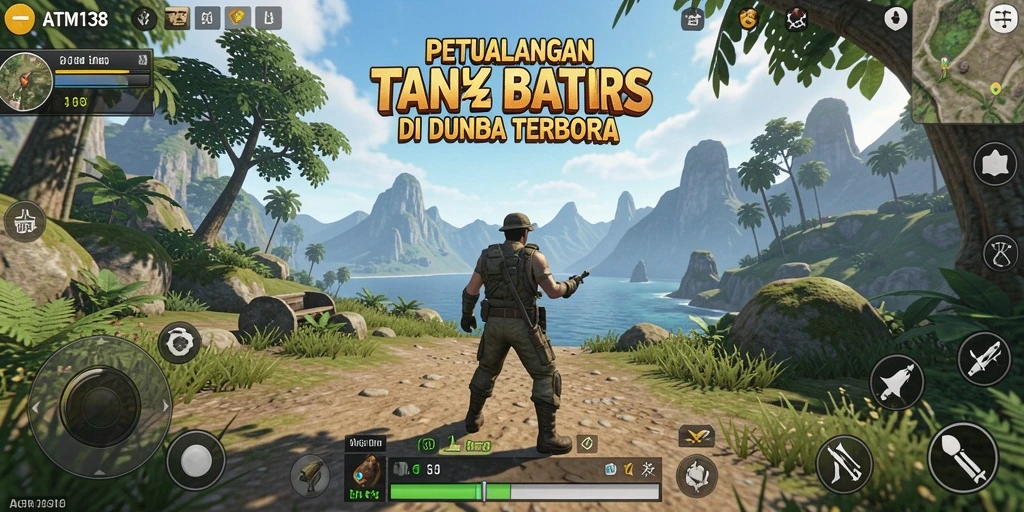 Tampilan gameplay menakjubkan di dunia terbuka ATM138.