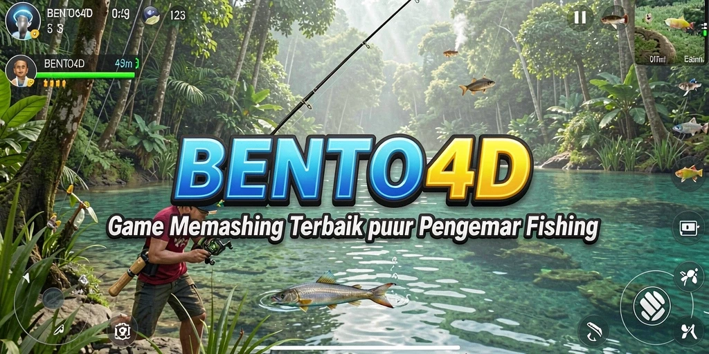 Tangkapan ikan spektakuler dalam BENTO4D dengan pemandangan yang indah.