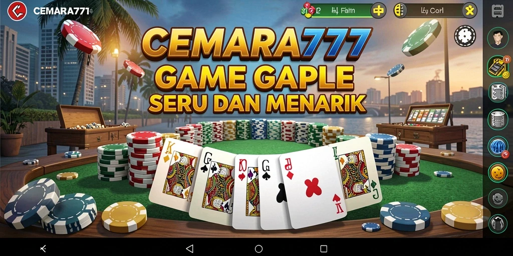 Gameplay menarik dari CEMARA777 saat bermain Gaple.