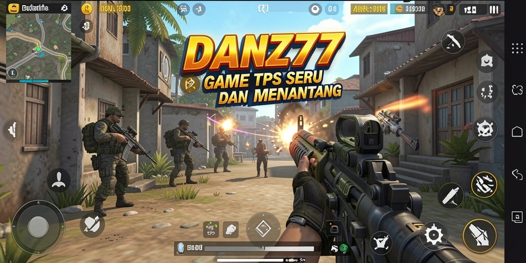 Screenshot gameplay seru dari DAN777 dengan aksi tempur mendebarkan.