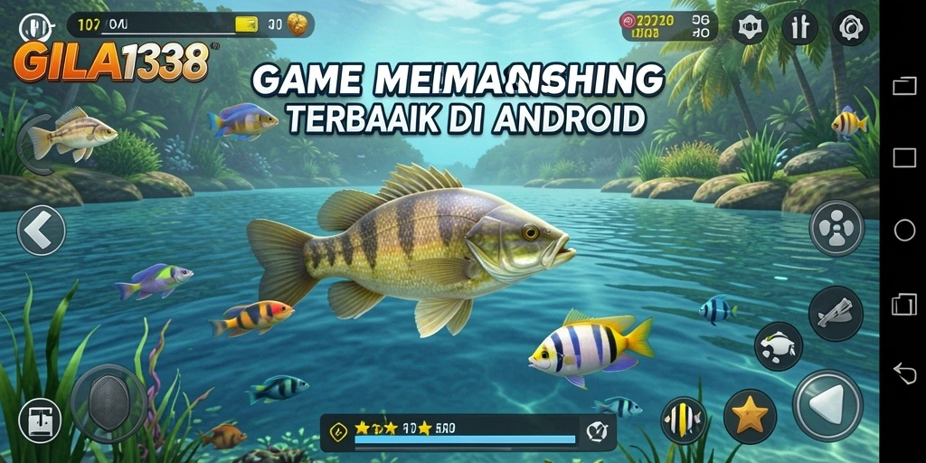 Gameplay GILA138 menampilkan momen mendebarkan saat menangkap ikan besar.