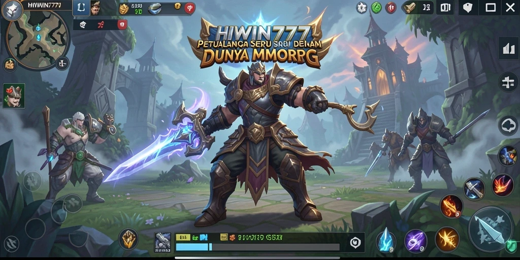 Tampilan gameplay menakjubkan HIWIN777 dengan pertarungan epik dan eksplorasi dunia.