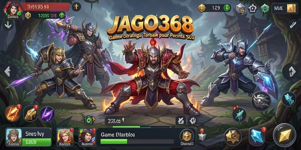 Tampilan gameplay JAGO368 yang menarik dan strategis.