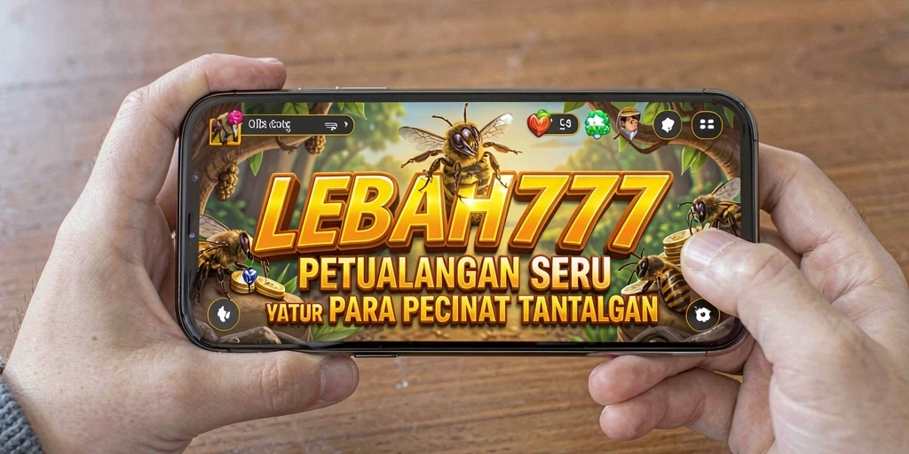Tampilan gameplay seru dari LEBAH777 yang penuh tantangan.