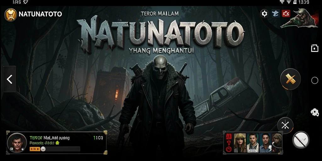 Gameplay mencekam yang menegangkan di NATUNATOTO.