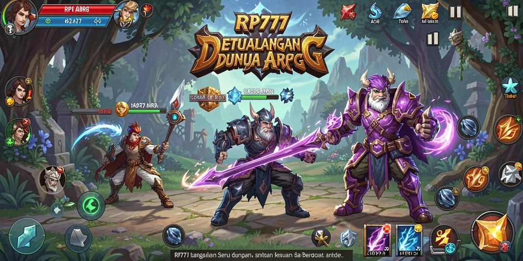 Gameplay RP777 yang menantang dengan grafis menakjubkan.