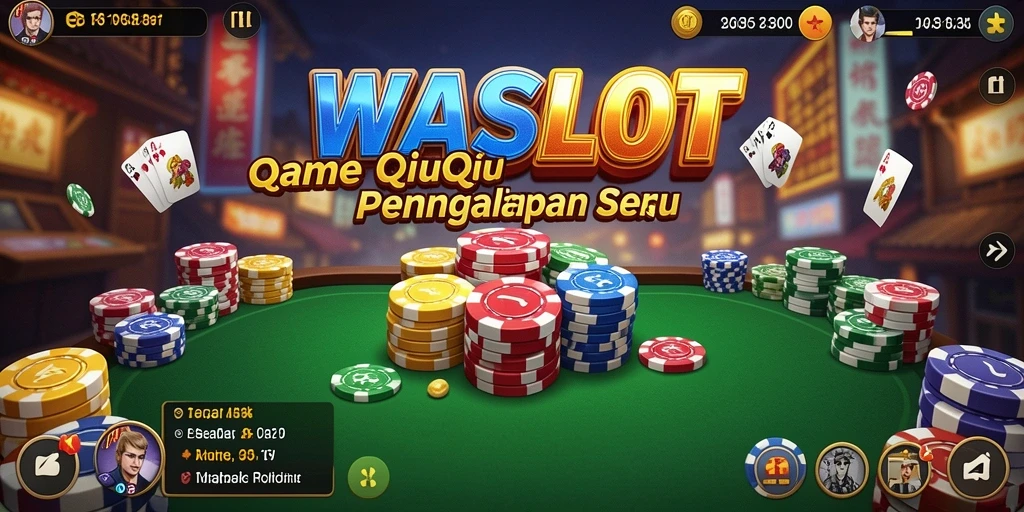Gameplay seru dan interaktif di WASLOT QiuQiu.