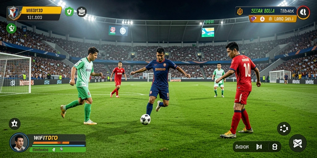 Tampilan gameplay yang seru dan menarik dari WIFITOTO.