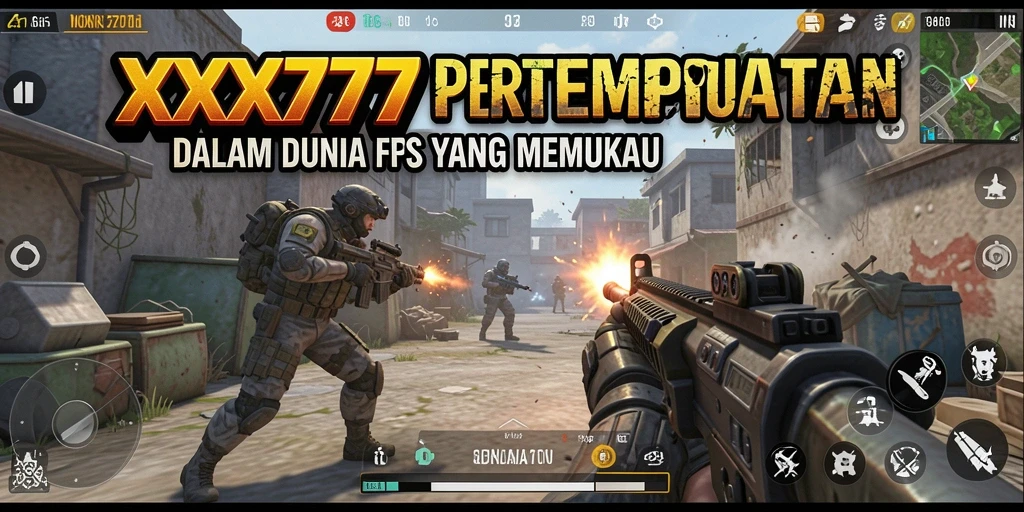 Gameplay seru XXX777 dengan aksi tembak-menembak yang intens.